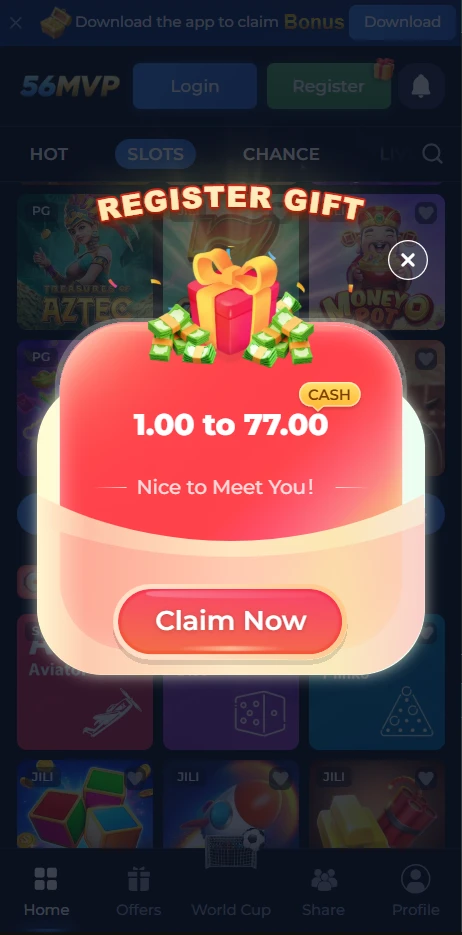 56mvp game login bonus