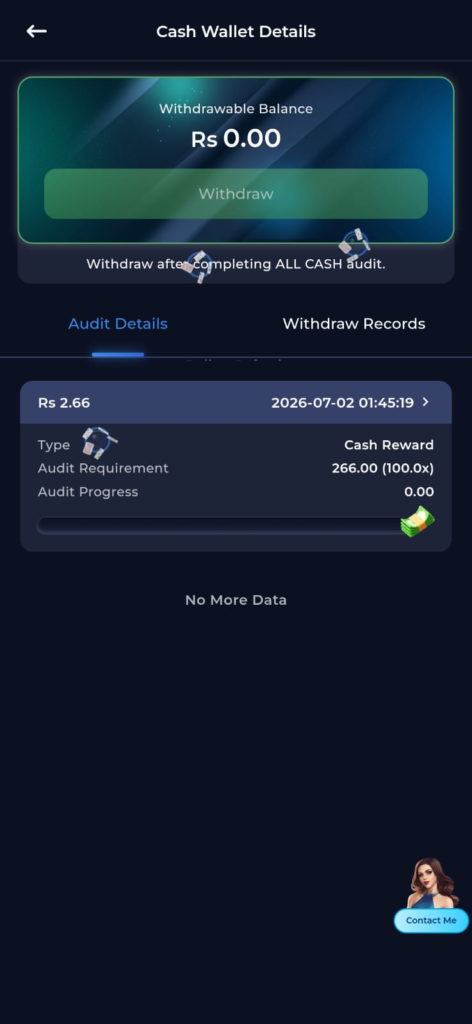 Withdraw Money from 56MVP Game